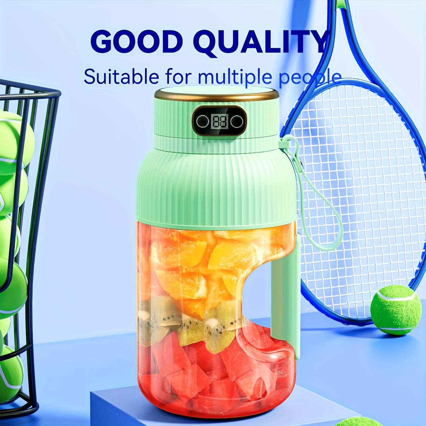 Portable Fruit Juicer Blender With Rechargeable Battery