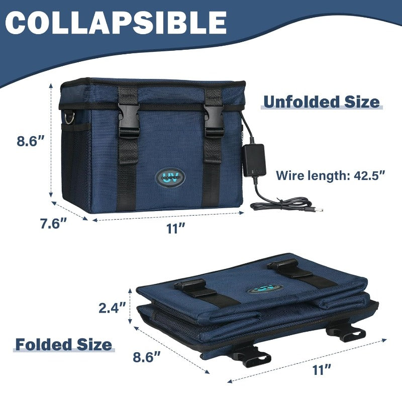Portable UVC Sanitizer Box With Timer And USB Power