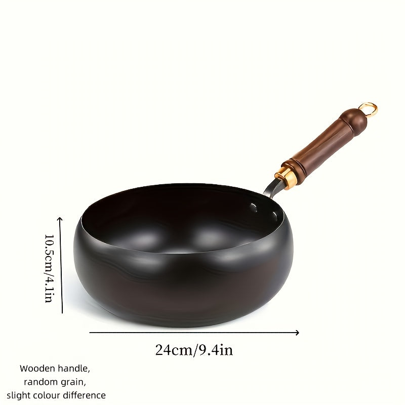 Heavy Duty Cast Iron Pan With Lid For Even Heat And Searing
