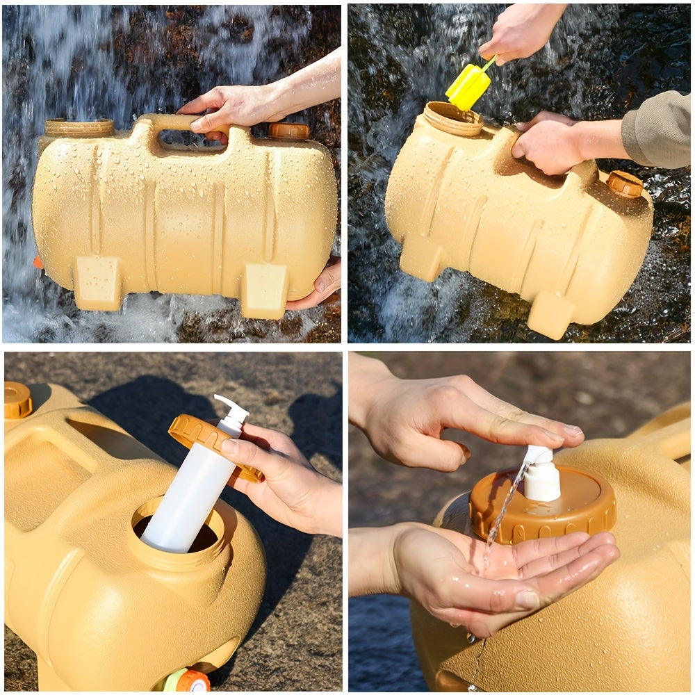 20L Portable Water Container With Faucet For Camping