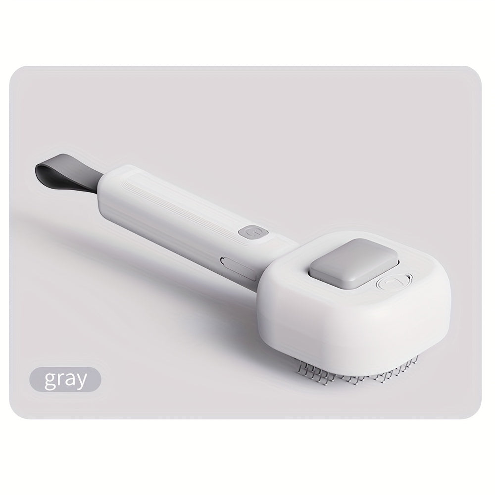 USB Rechargeable Pet Grooming Brush for Cats and Dogs