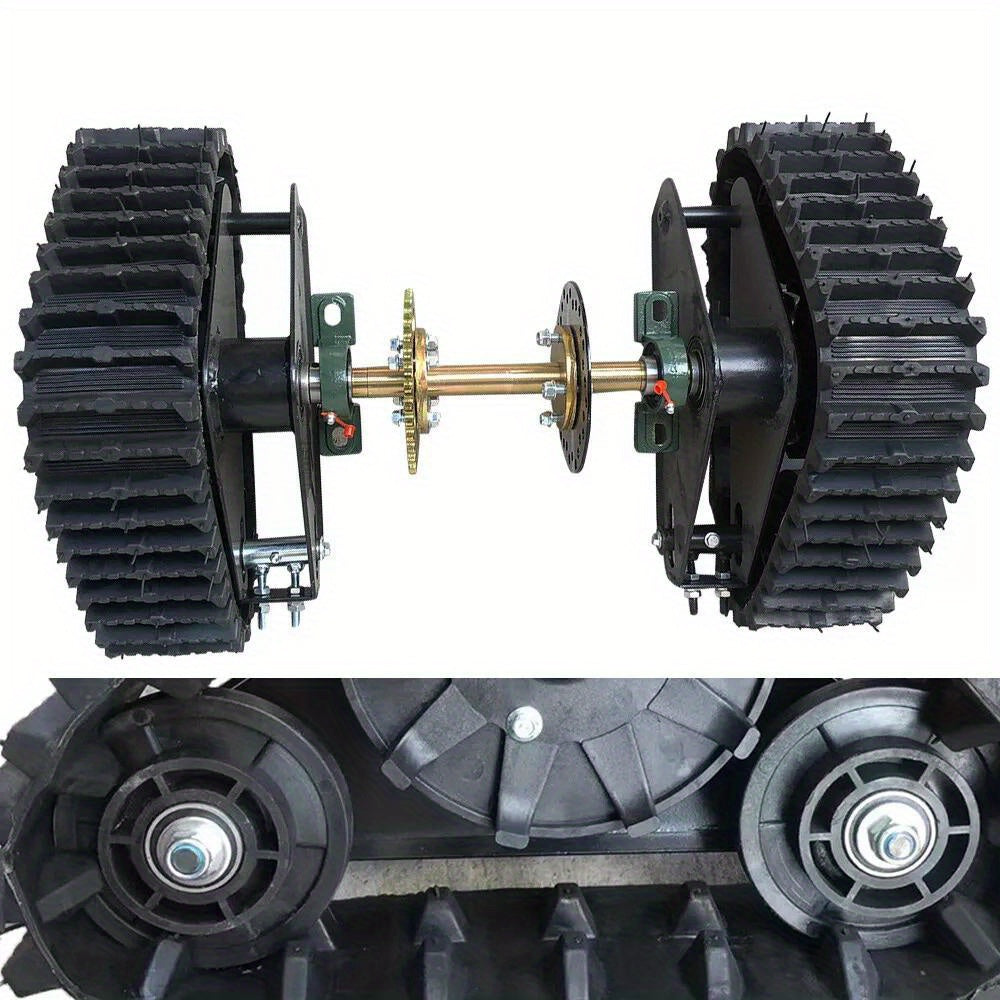 ATV Snowmobile Rear Track Assembly For All Models Traction