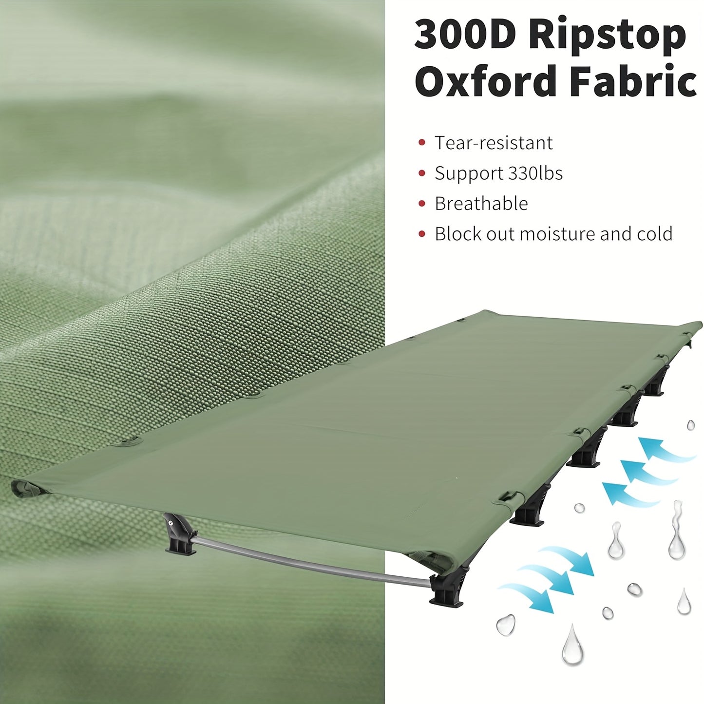 Ultra Light Foldable Camping Bed Outdoor Adventures
