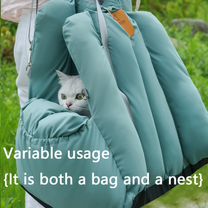 Portable Dual Use Pet Car Seat For Small Dogs And Cats