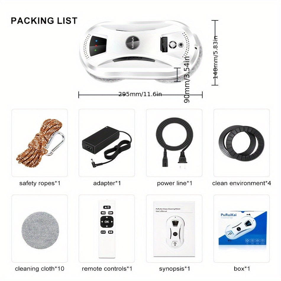 Automated Window Cleaning Robot for Effortless Shine