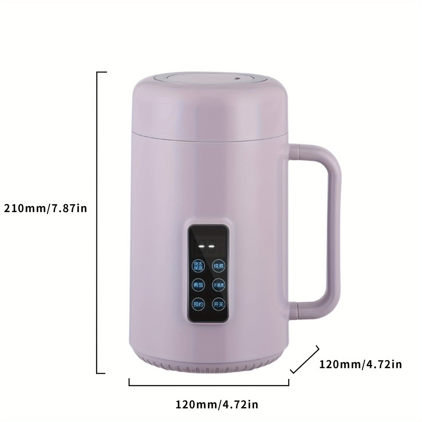 Compact Electric Kettle 500W With Keep Warm Auto Shutoff
