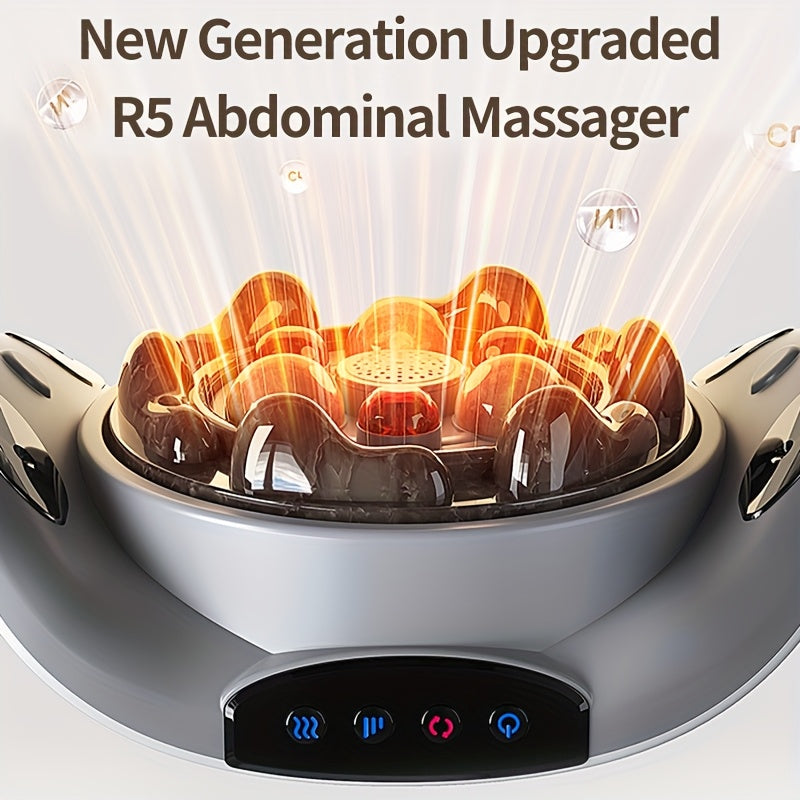 Automatic Heated Abdominal Massager for Whole Body Relaxation