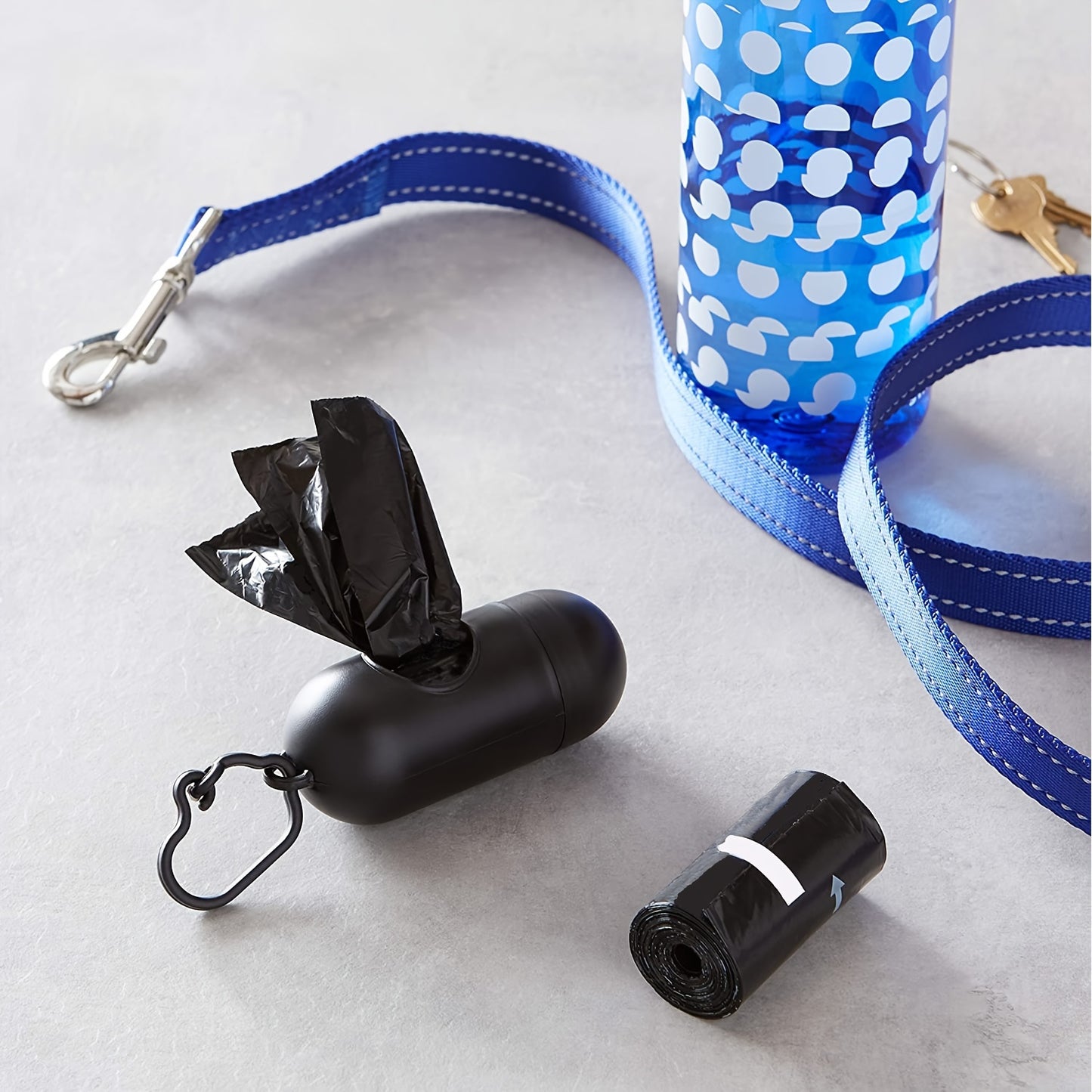 Durable Pet Waste Bag Dispenser With Suction Cup Outdoor