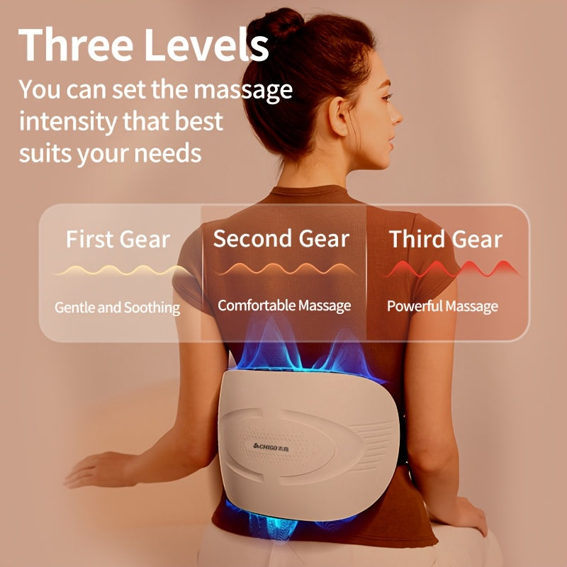 Automatic Heated Abdominal Massager for Whole Body Relaxation