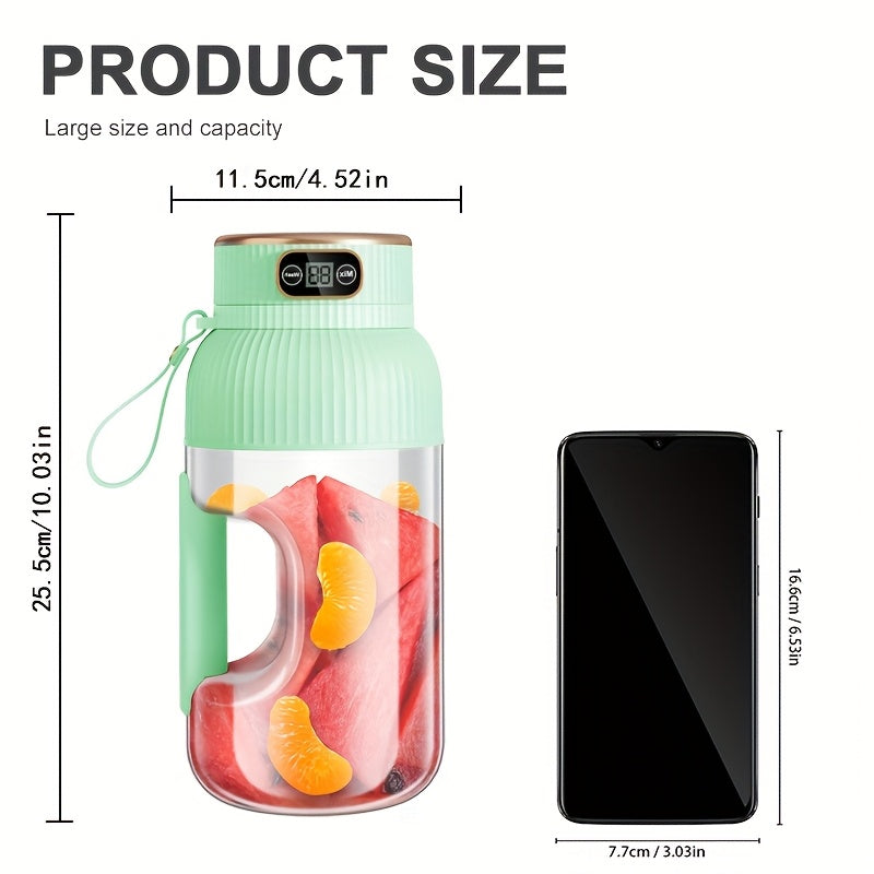 Portable Fruit Juicer Blender With Rechargeable Battery