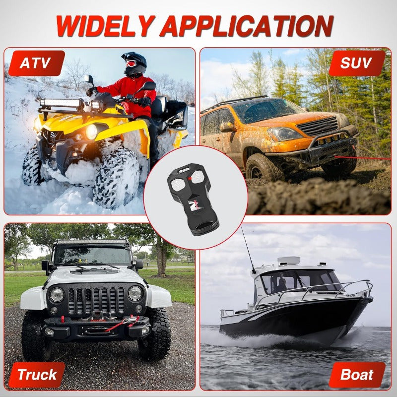 Nilight 13500 Lb Electric Winch For ATV Truck Offroad