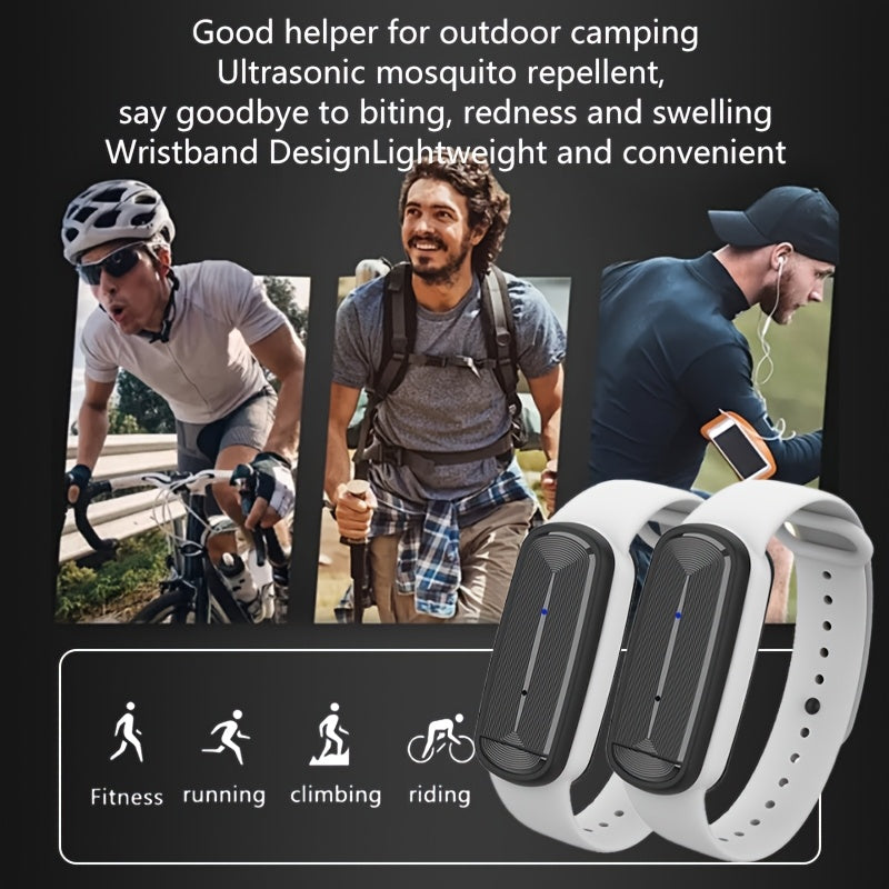 Ultrasonic Mosquito Repellent Band for Outdoor Protection