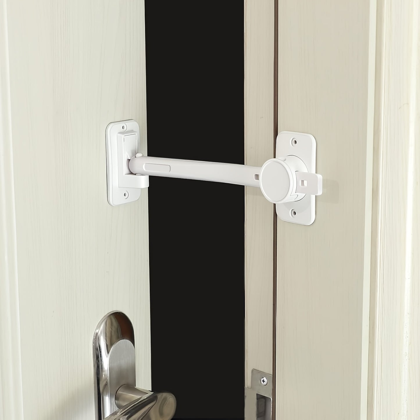 Adjustable Cat Door Latch And Stopper For Outdoor Use