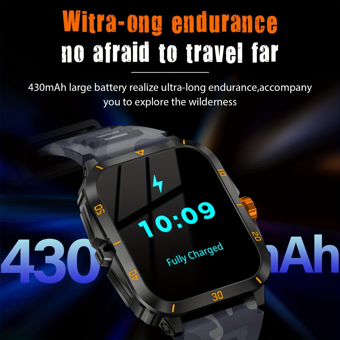 Smart Watch for Men with Long Battery Life and Call Features