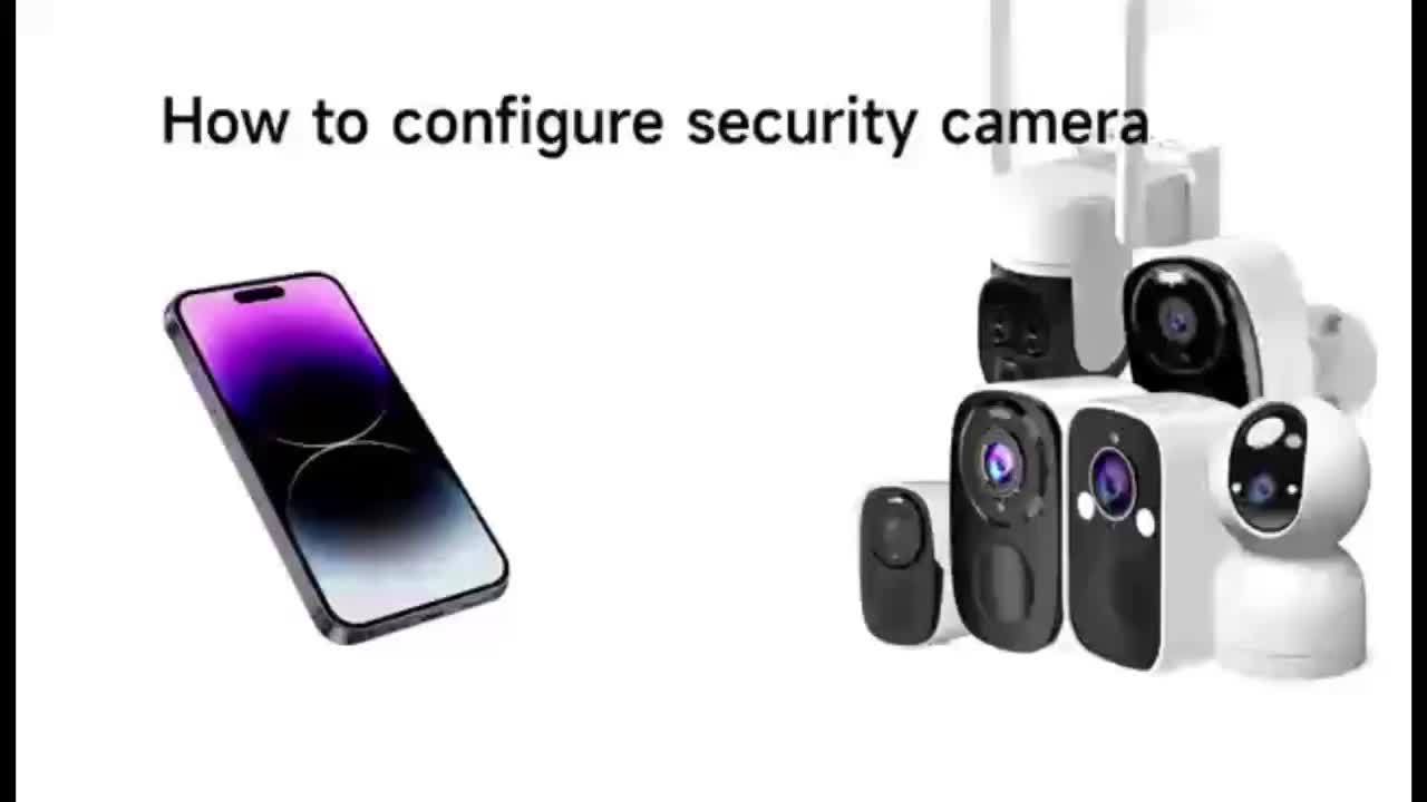 Hawkray 360 Degree Solar Powered WiFi Security Camera System