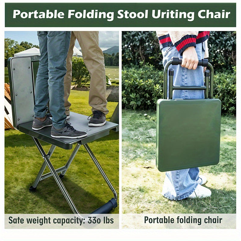 SLIVERDEW Portable Folding Table And Chair Set Outdoor Use