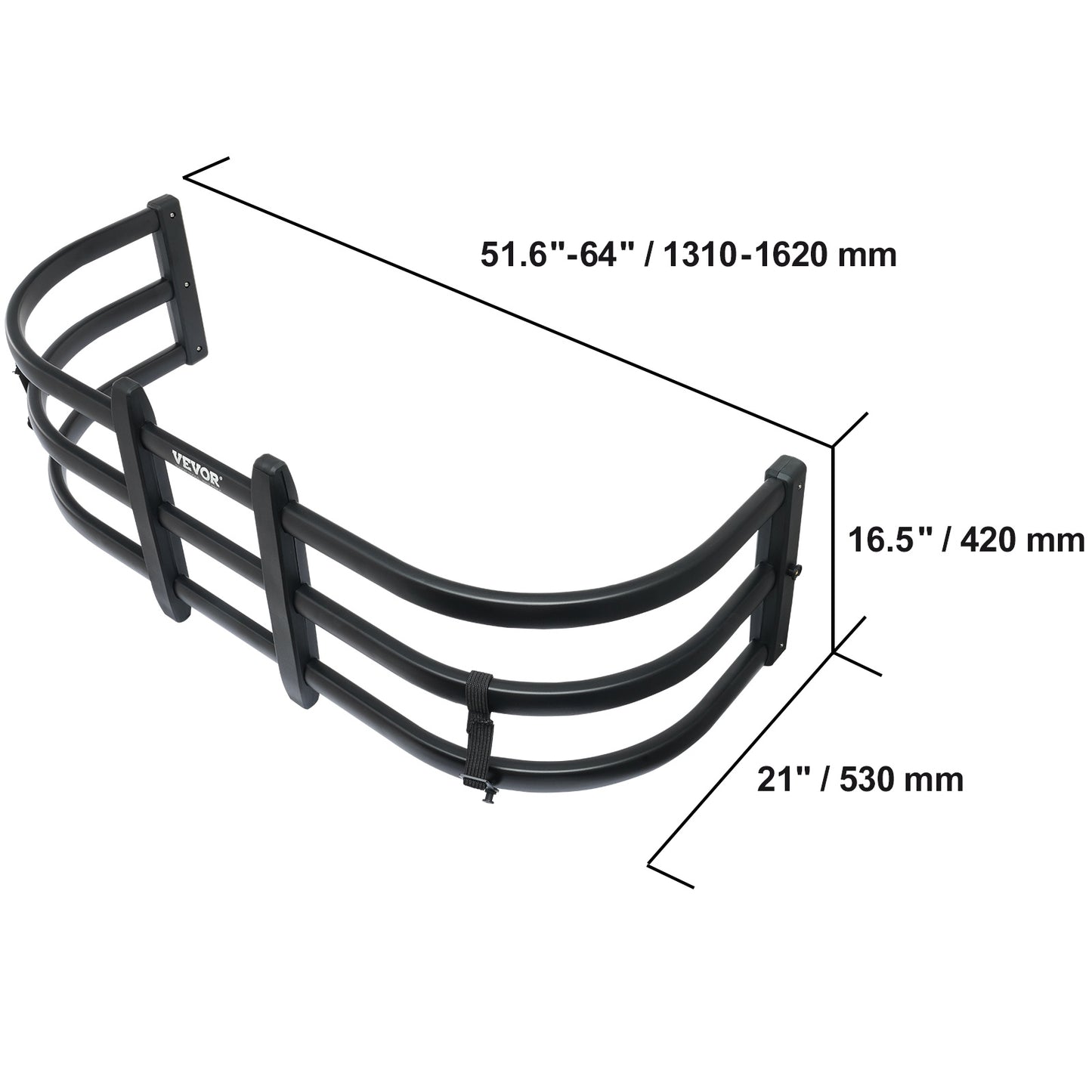 VEVOR Aluminum Truck Bed Extender for Enhanced Cargo Capacity
