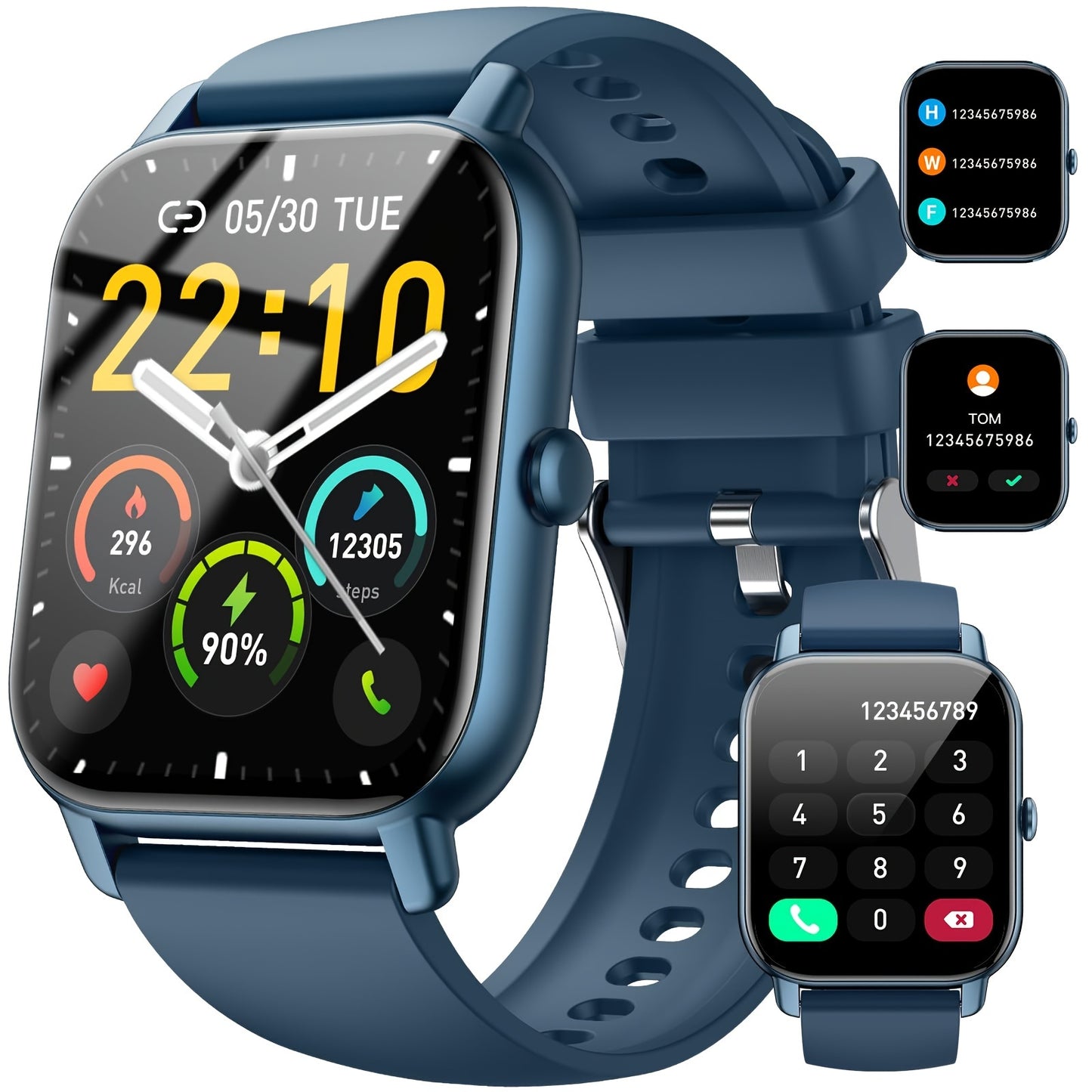 Men's And Women's Smartwatches With Fitness Tracking And Calling
