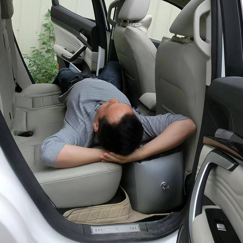 Inflatable Car Travel Mattress With Pump For SUV Road Trips