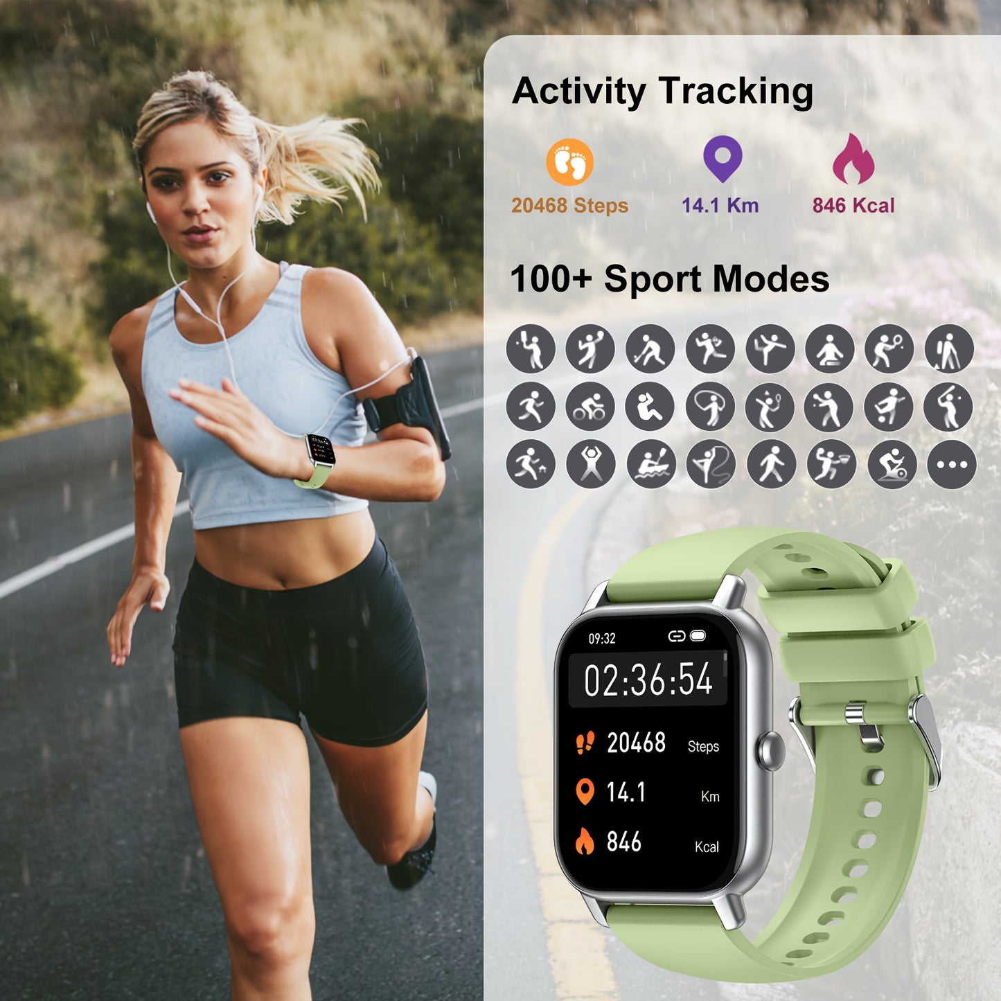 Men's And Women's Smartwatches With Fitness Tracking And Calling