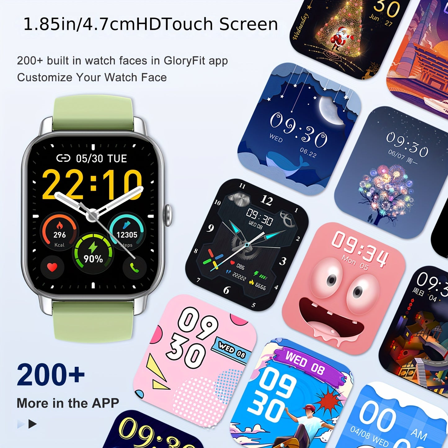 Men's And Women's Smartwatches With Fitness Tracking And Calling