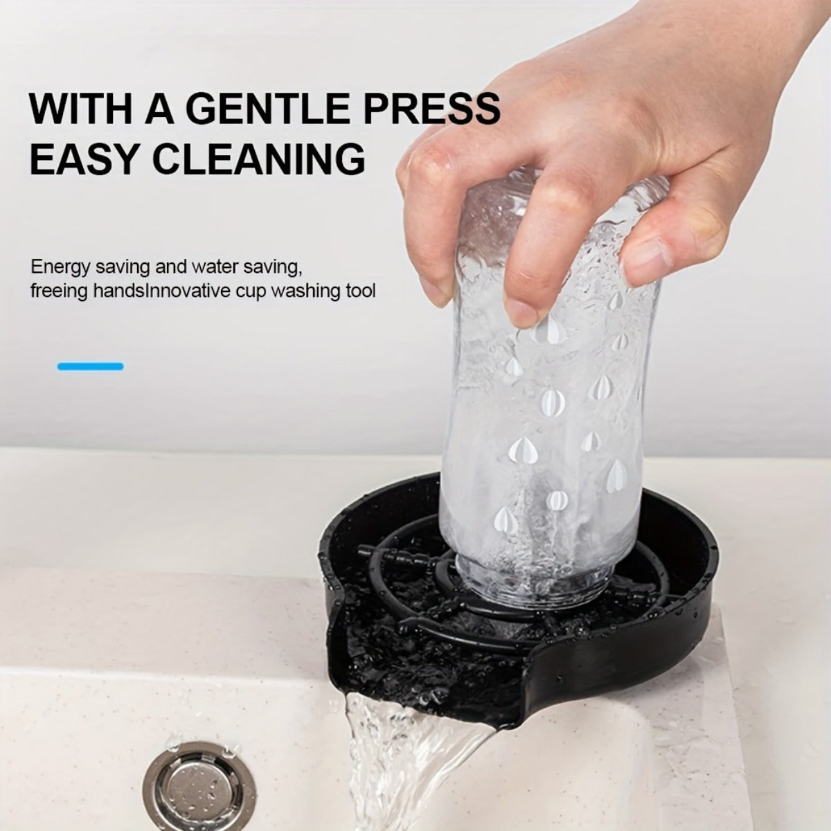 Stainless Steel High Pressure Cup Washer for Bar Counter