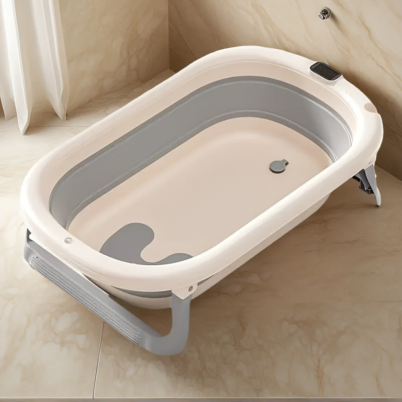 Foldable Pet Bathtub for Dogs and Cats - Space Saving Design