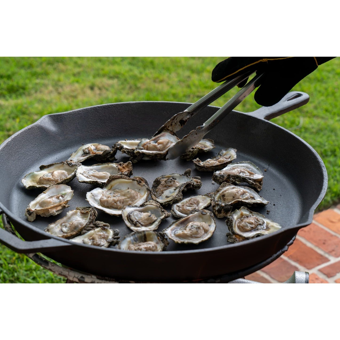 IRESTAURANT PLUS Preseasoned Cast Iron Skillet Durable