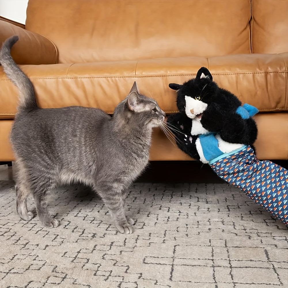 Plush Co Interactive Cat Corner Toy For Indoor Play