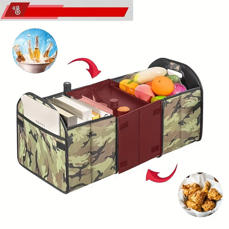 Durable Trunk Organizer Large Capacity Insulated Cooler Bag