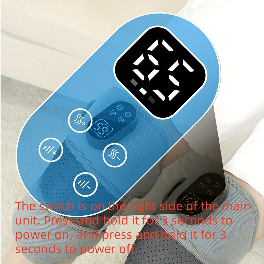 Heated Vibrating Leg And Knee Massager With Three Levels