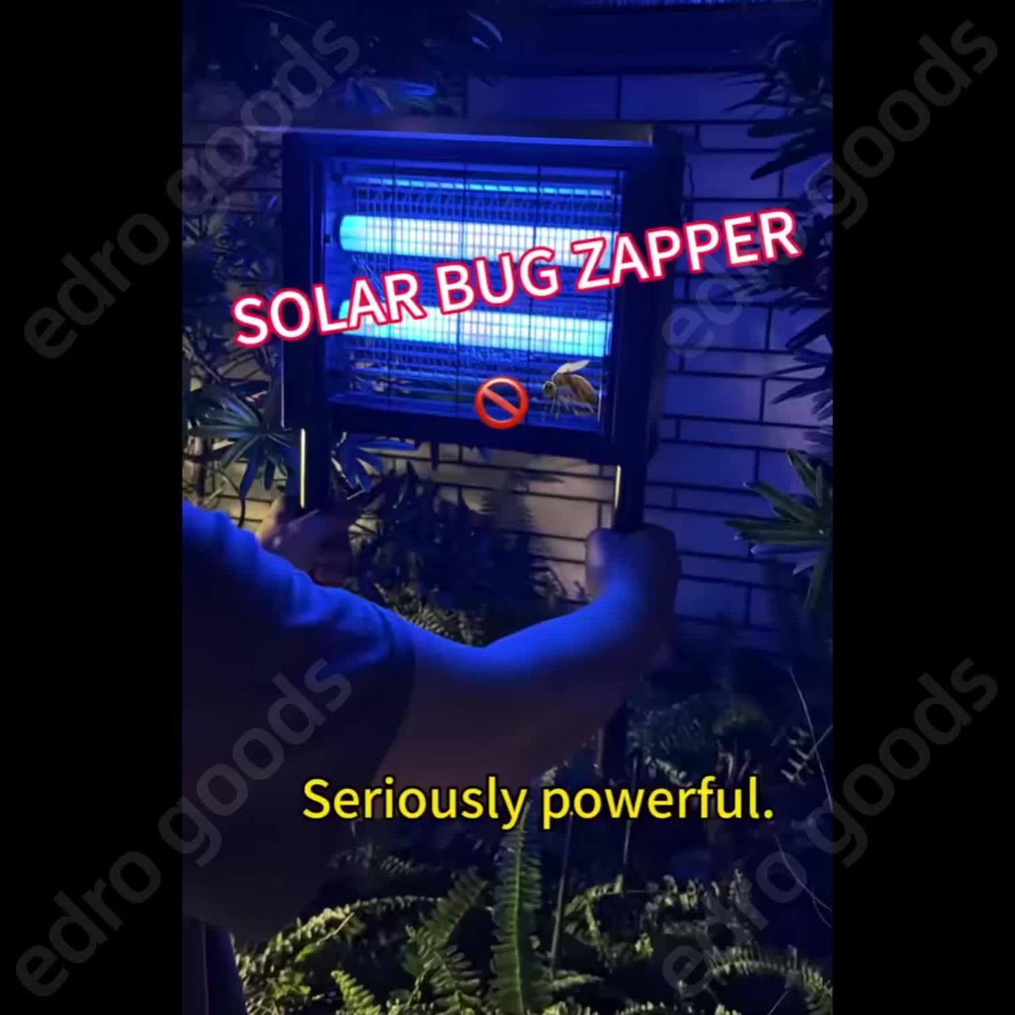 Solar Bug Zapper USB Charging Dual Mode Pest Control
