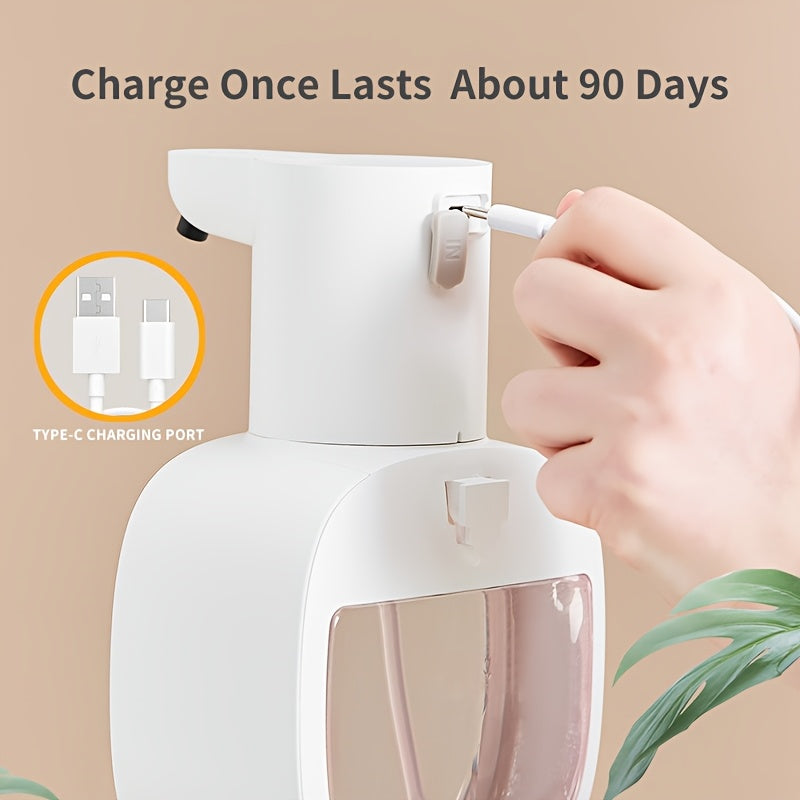 Automatic Foam Soap Dispenser Hands Free Wall Mount USB