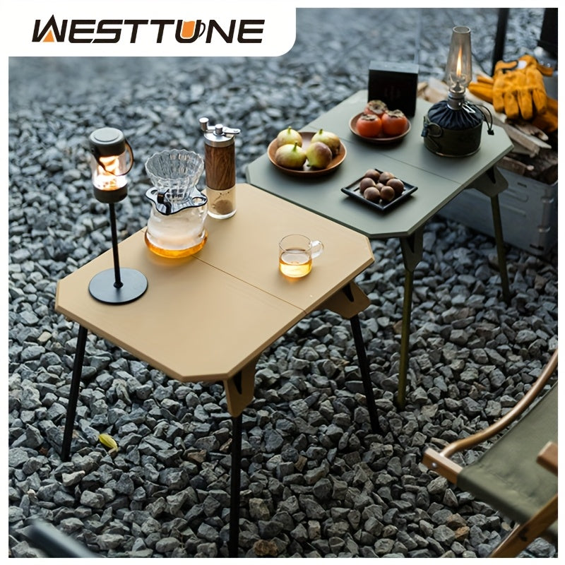 Portable Folding Table Dual Use Indoor Outdoor Camping