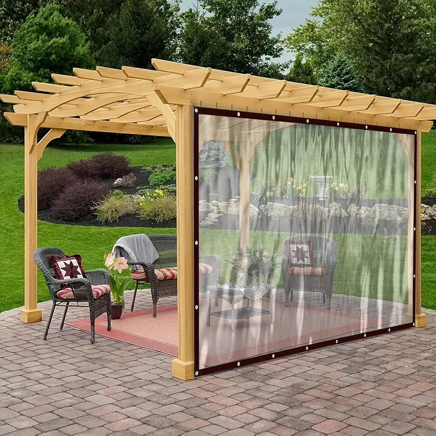 Durable Waterproof Tarp for Outdoor Camping and Canopies