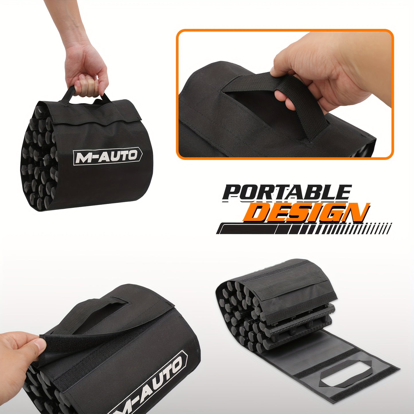 M-AUTO Portable Traction Mats for Vehicle Recovery in All Conditions