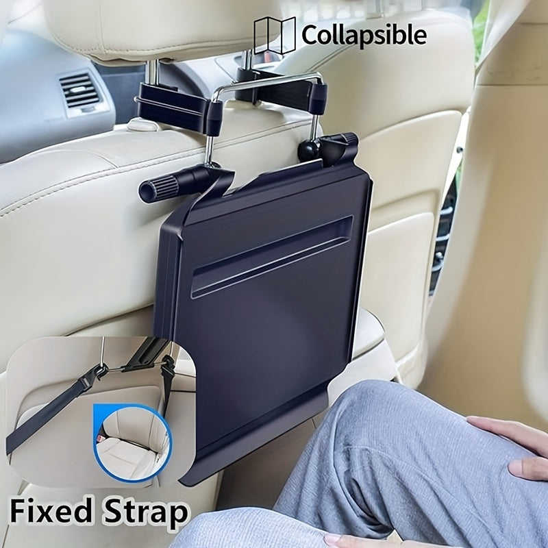 2-in-1 Car Steering Wheel And Backseat Tray For Convenience