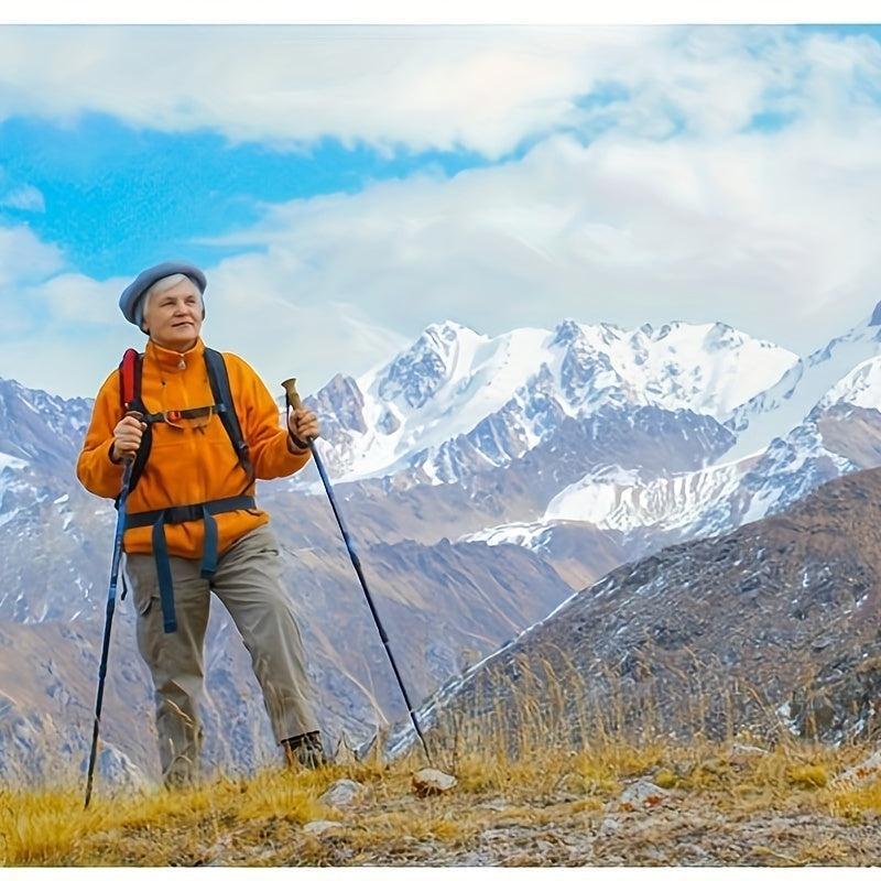 Lightweight Folding Trekking Cane for Hiking and Walking