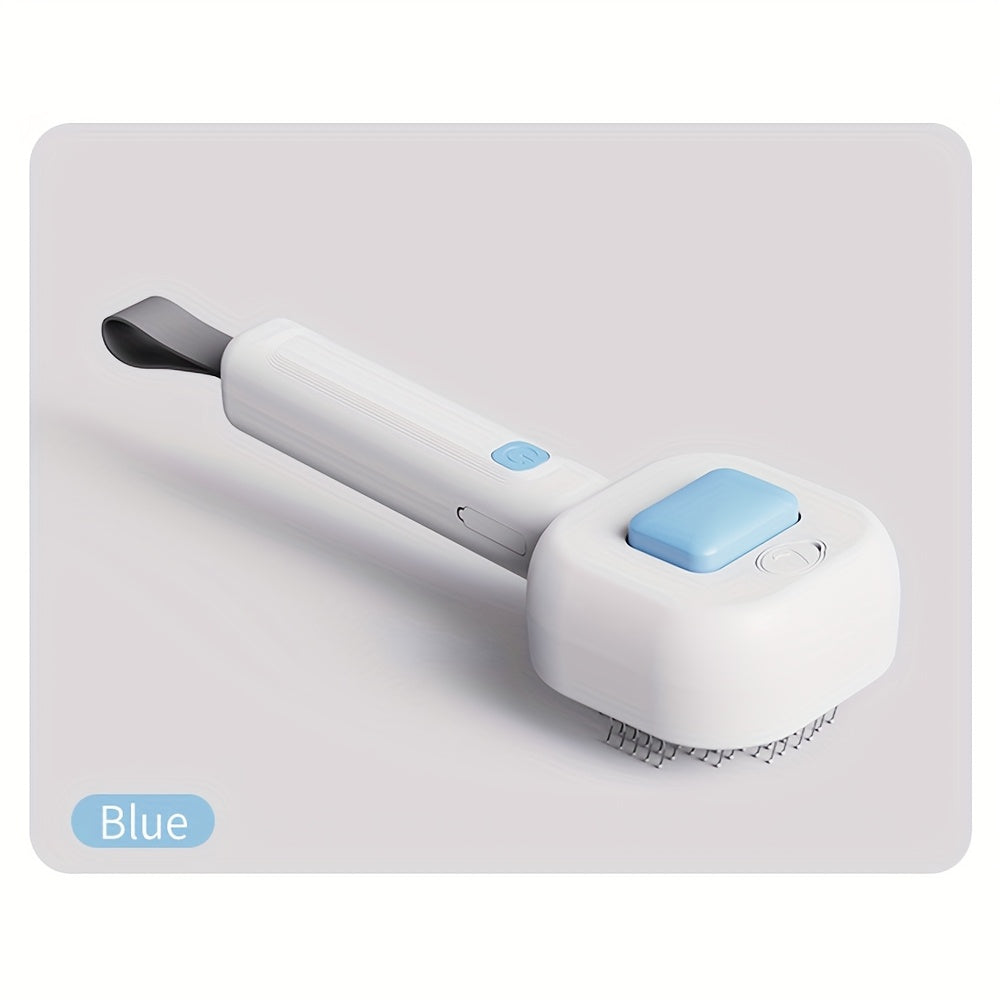 USB Rechargeable Pet Grooming Brush for Cats and Dogs
