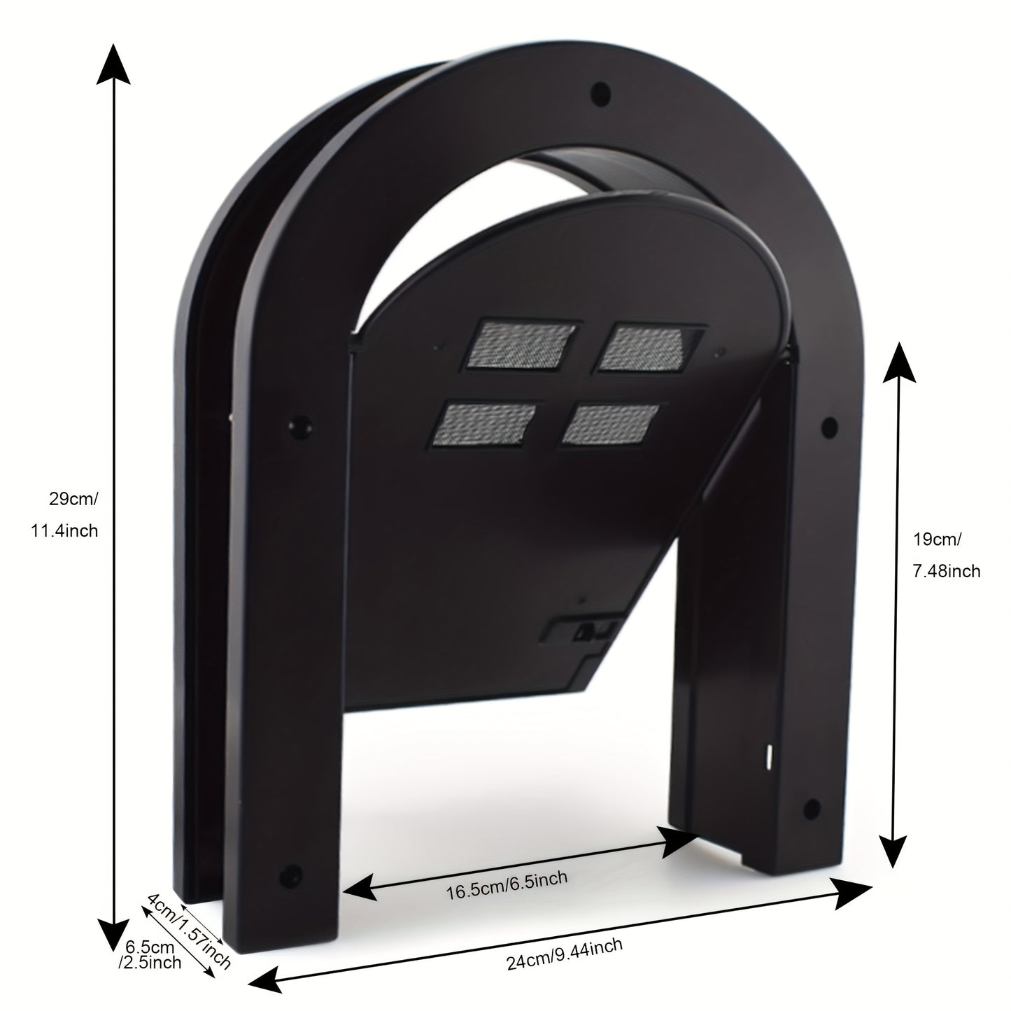 Two Way Locking Cat Door With Premium Secure Latch System