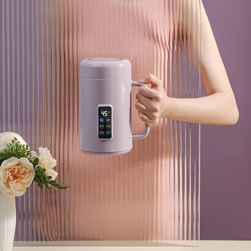 Compact Electric Kettle 500W With Delay Timer And Auto Shutoff