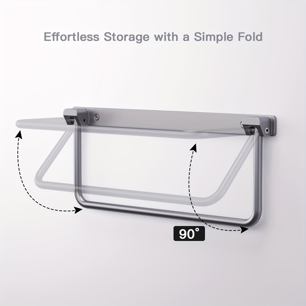 Aluminum RV Shoe Rack Wall-Mounted Organizer for Efficient Storage