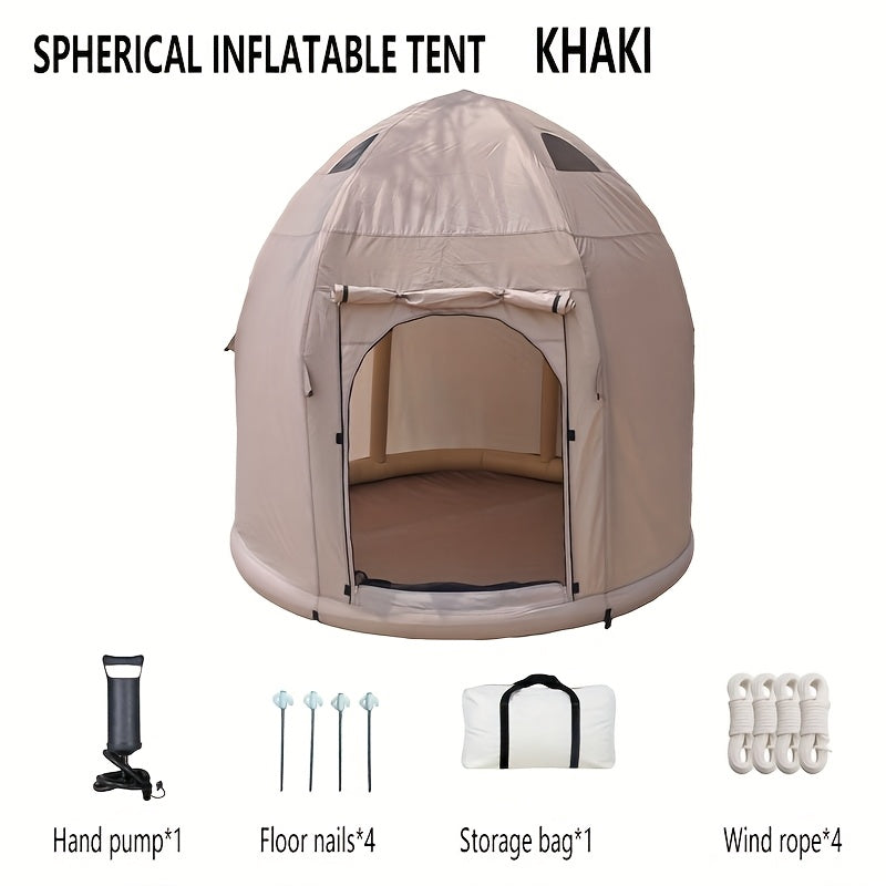 ShanYue 2 Person Inflatable Tent With Rainfly Easy Setup