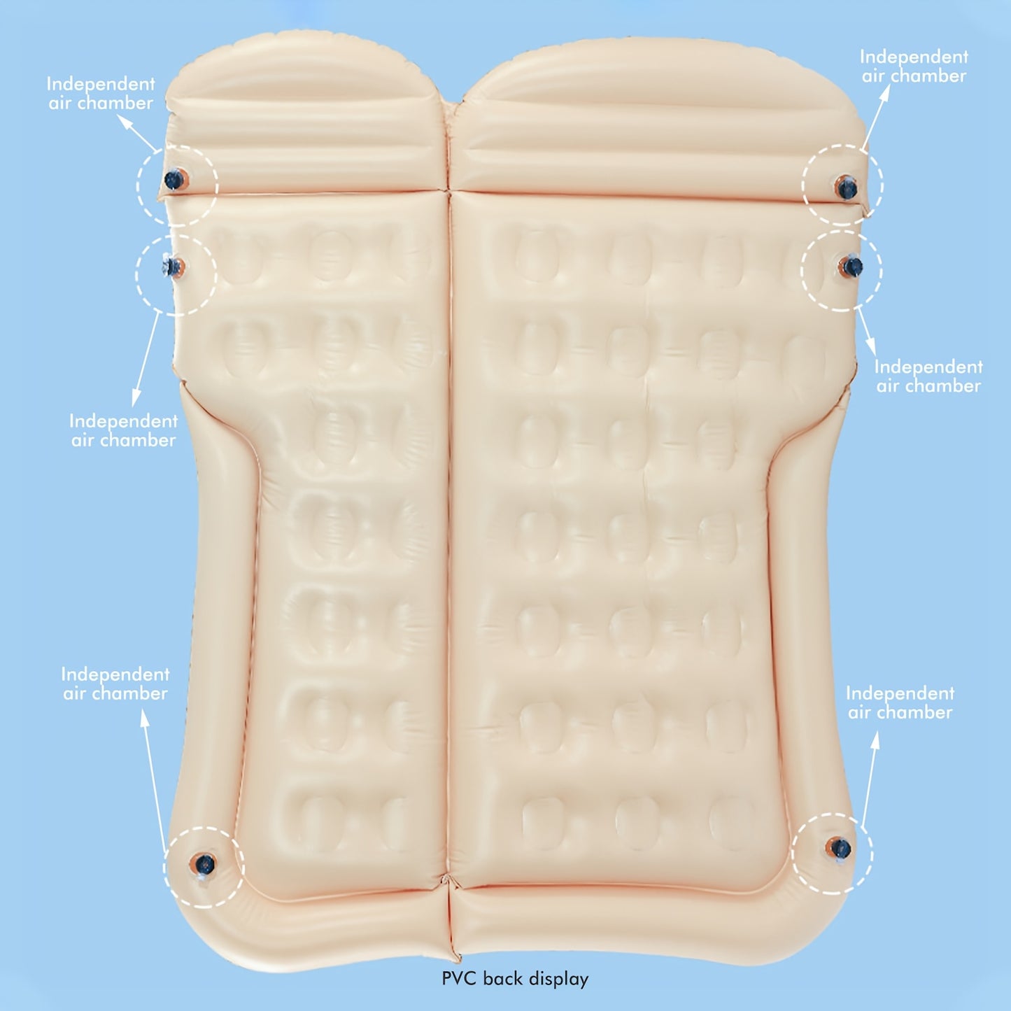 Upgraded SUV Air Mattress for Outdoor Camping Adventures