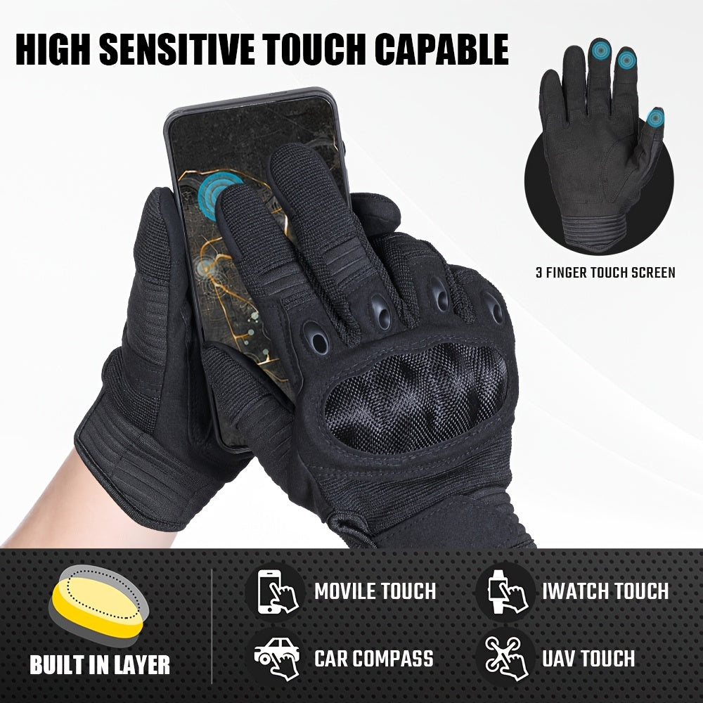 Touch Screen Tactical Gloves for Outdoor Sports and Activities