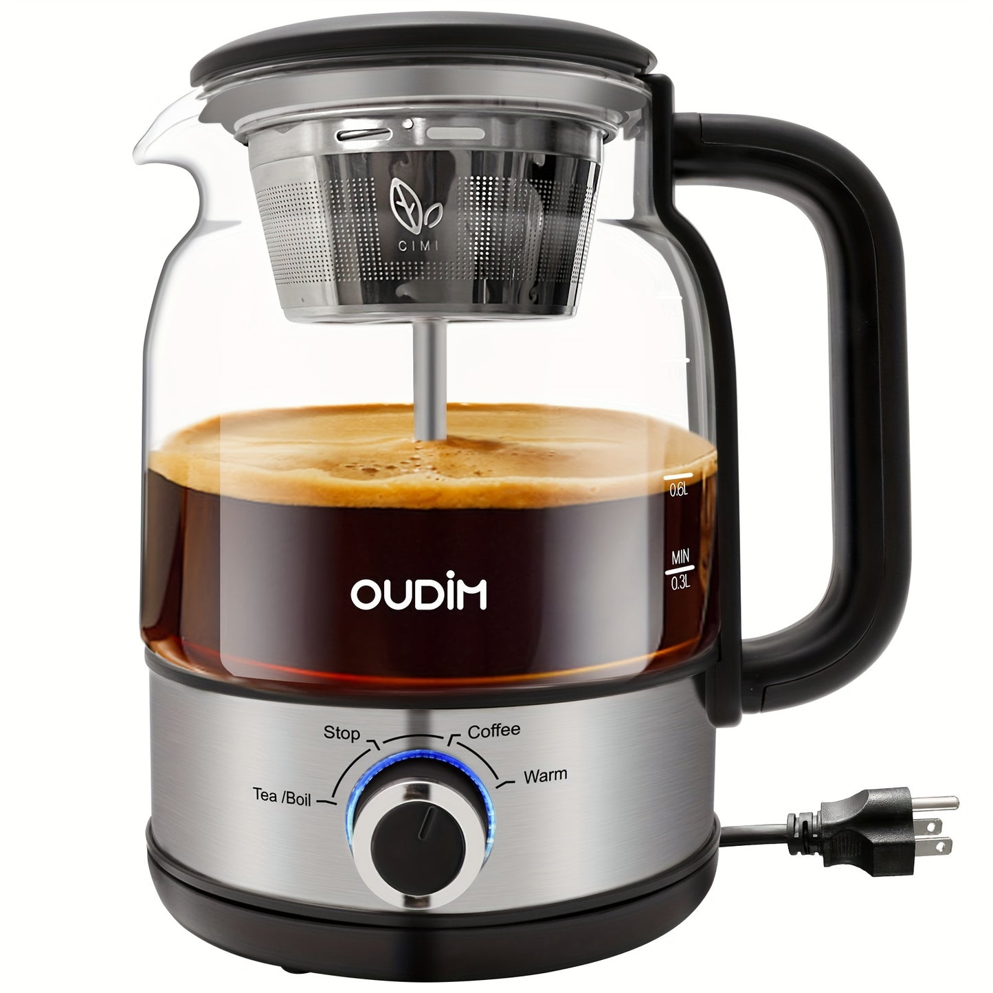 Electric Kettle Tea Pot Keep Warm Safety Protection