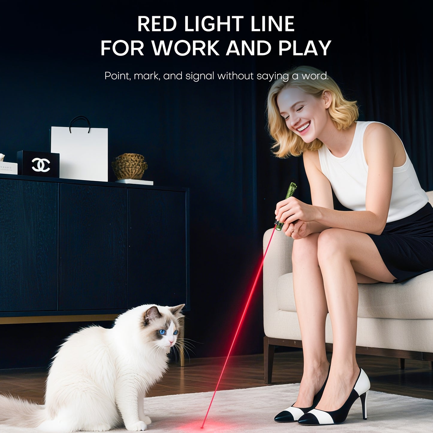 PASIION Ray Penlight EDC 600 Lumen Rechargeable Flashlight