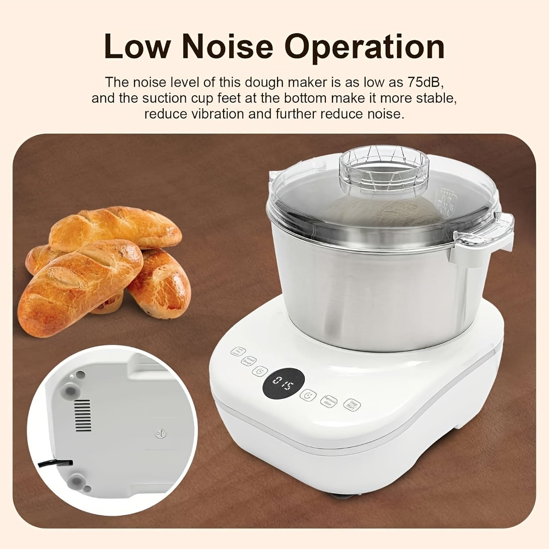 Dough Mixer With Ferment Function And Stainless Bowl
