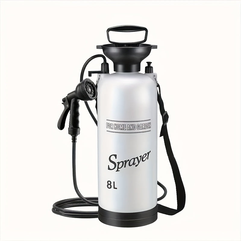 High-Pressure Camping Shower Kit with Detachable Hose and Nozzle