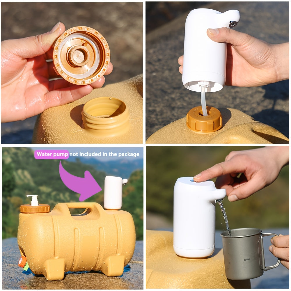 20L Portable Water Container With Faucet For Camping